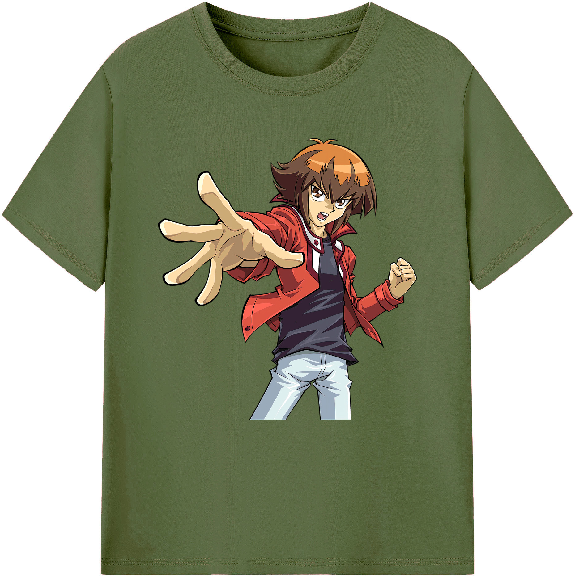 （画像用） 遊☆戯☆王 Yu-Gi-Oh! 綿100％半袖Tシャツ（フロントプリント）